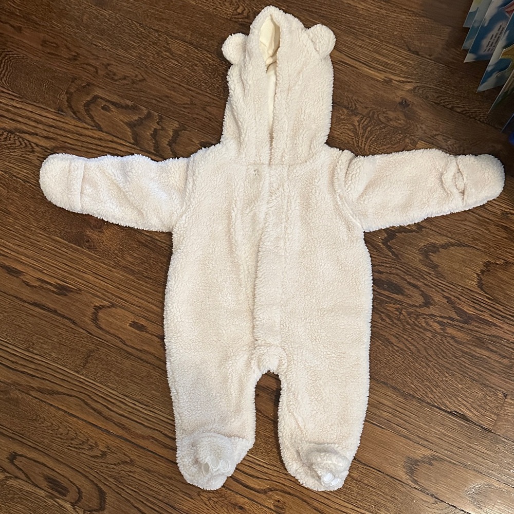 Magnetic Me 0-3 fleece suit